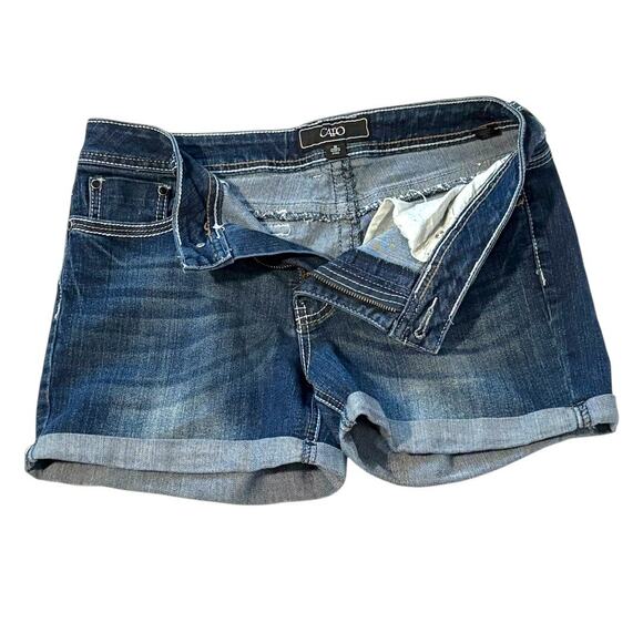Cato Denim Shorts - Size 10 - Blue with Sparkle Stud Detail on Back Pockets - Picture 12 of 16
